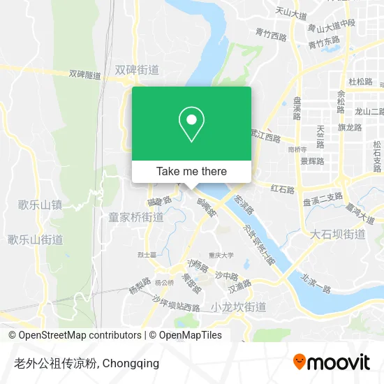 老外公祖传凉粉 map