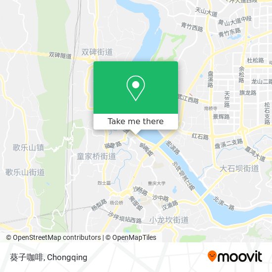 葵子咖啡 map