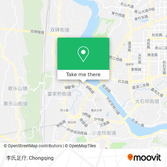 李氏足疗 map