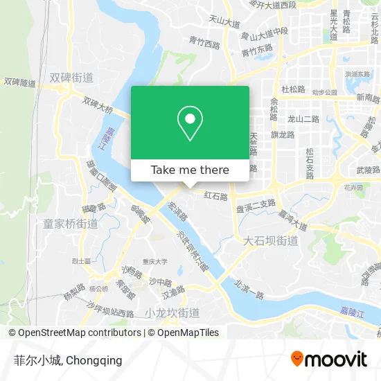 菲尔小城 map