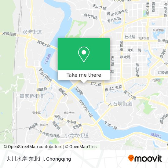 大川水岸-东北门 map