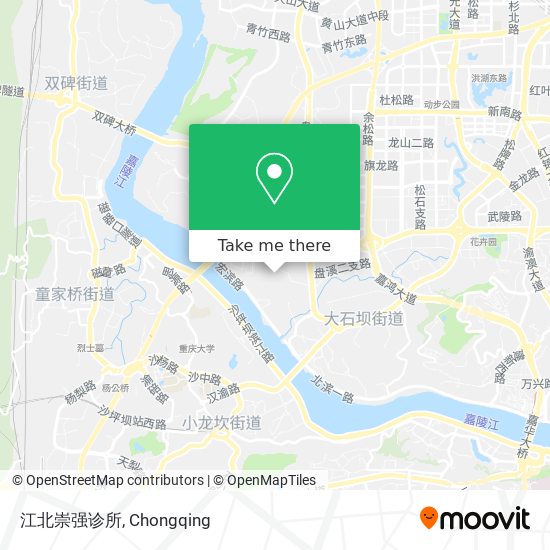 江北崇强诊所 map
