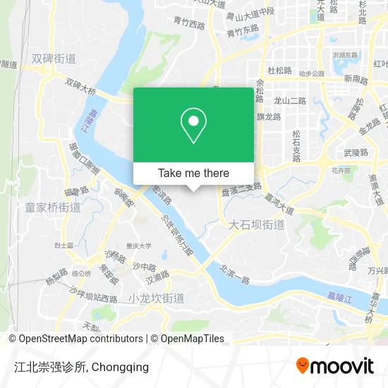 江北崇强诊所 map