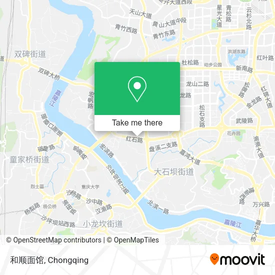 和顺面馆 map