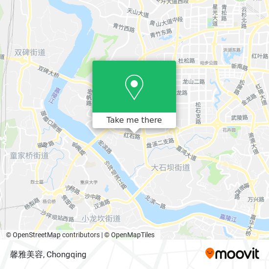 馨雅美容 map