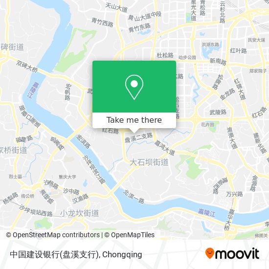 中国建设银行(盘溪支行) map