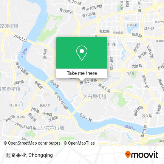 超奇果业 map