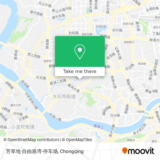 芳草地·自由港湾-停车场 map