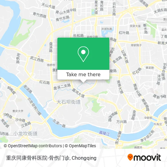 重庆同康骨科医院-骨伤门诊 map
