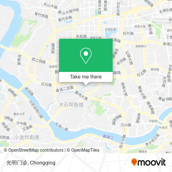 光明门诊 map
