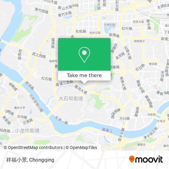 祥福小景 map