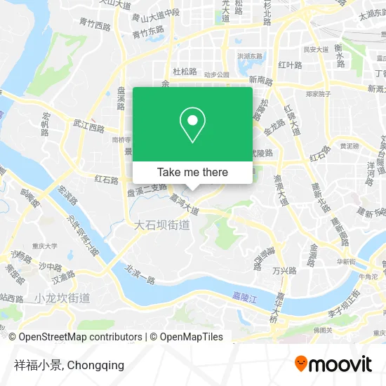 祥福小景 map