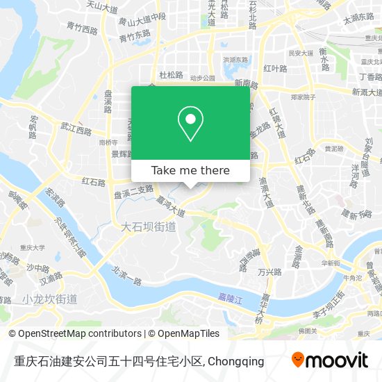 重庆石油建安公司五十四号住宅小区 map