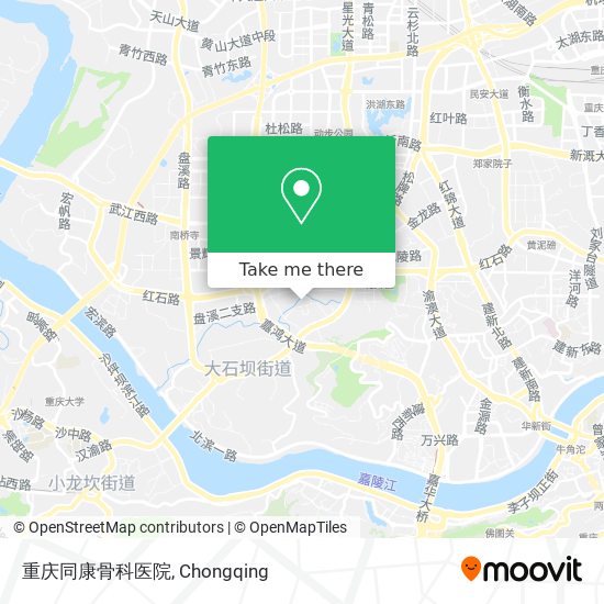 重庆同康骨科医院 map