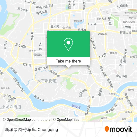 新城绿园-停车库 map