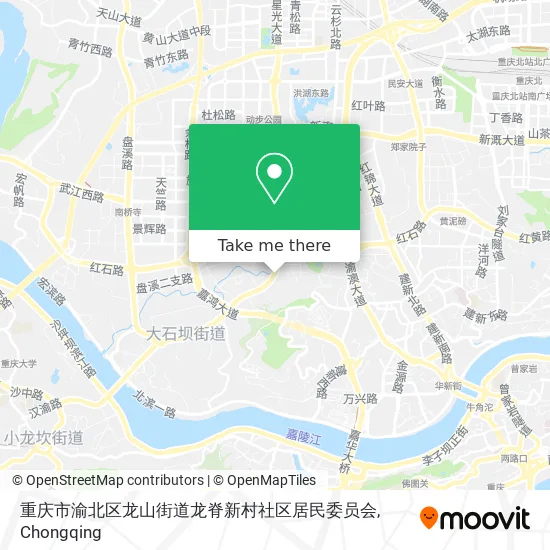 重庆市渝北区龙山街道龙脊新村社区居民委员会 map
