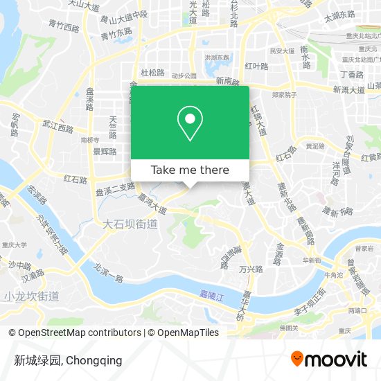 新城绿园 map