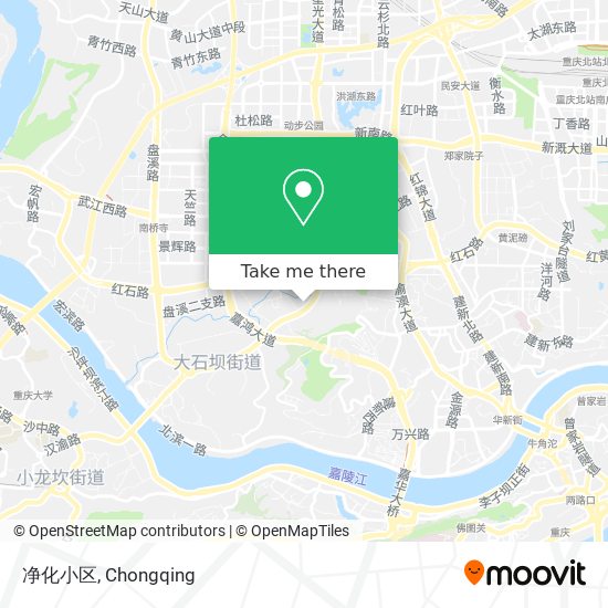 净化小区 map