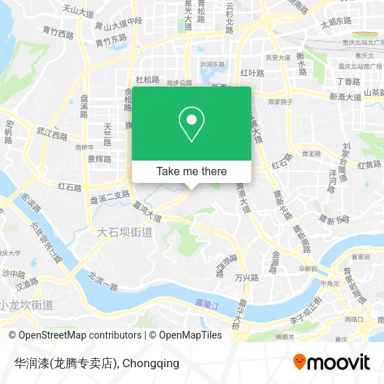 华润漆(龙腾专卖店) map