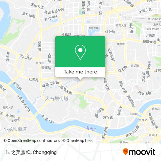 味之美蛋糕 map