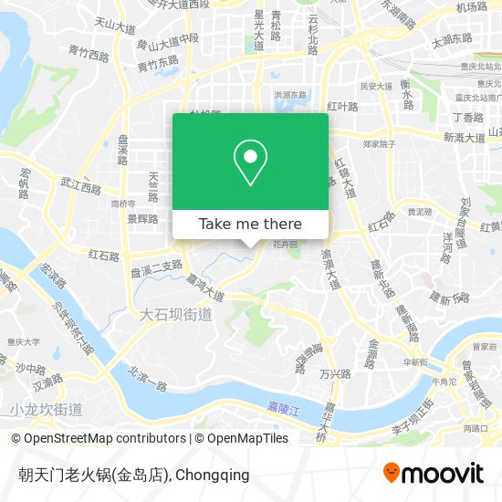 朝天门老火锅(金岛店) map