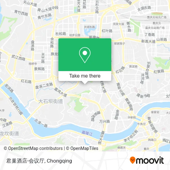 君巢酒店-会议厅 map