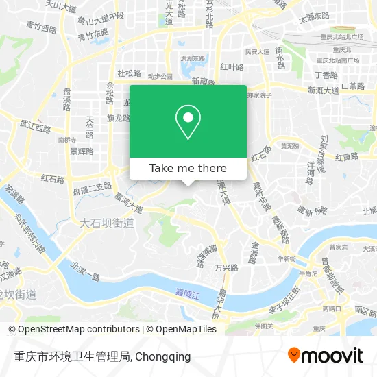 重庆市环境卫生管理局 map