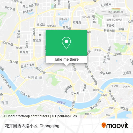 花卉园西四路小区 map