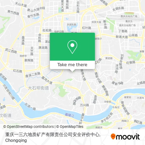 重庆一三六地质矿产有限责任公司安全评价中心 map