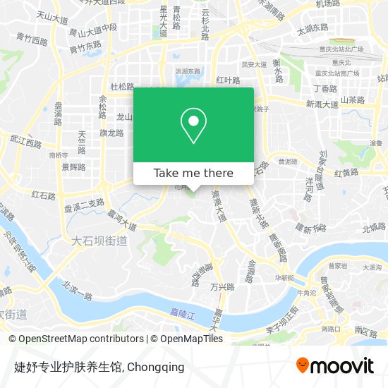 婕妤专业护肤养生馆 map