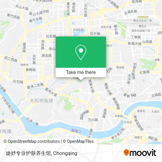 婕妤专业护肤养生馆 map