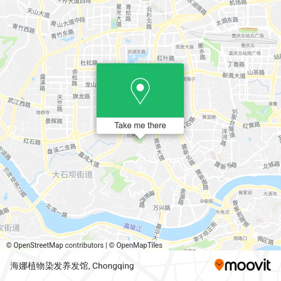 海娜植物染发养发馆 map