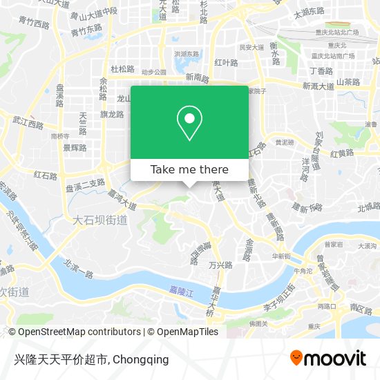 兴隆天天平价超市 map