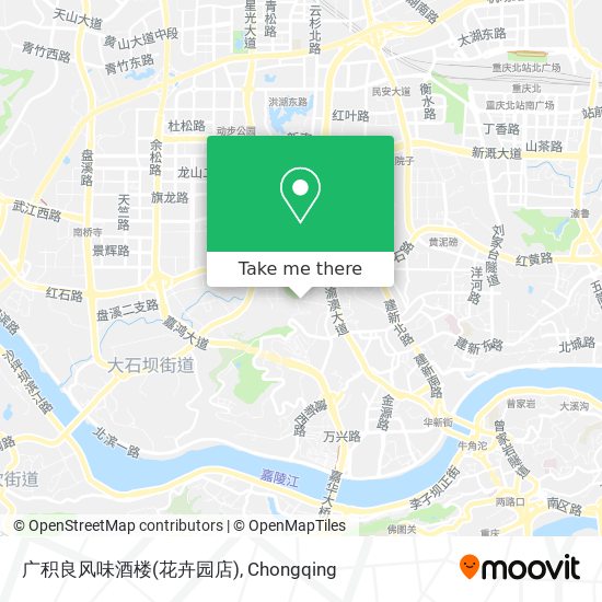 广积良风味酒楼(花卉园店) map