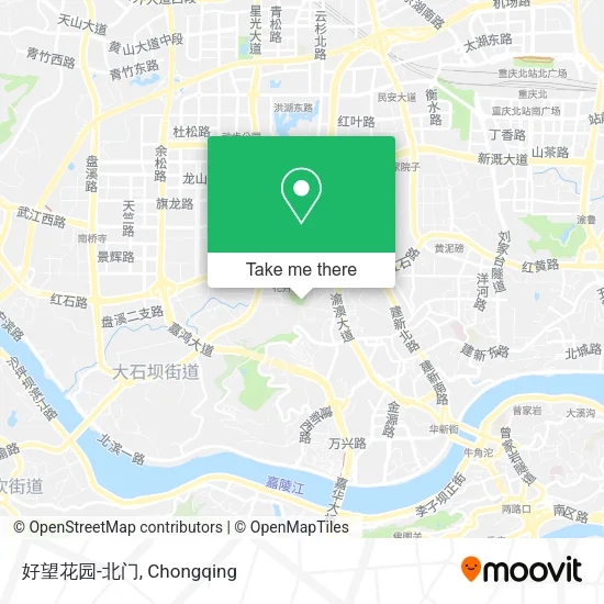 好望花园-北门 map