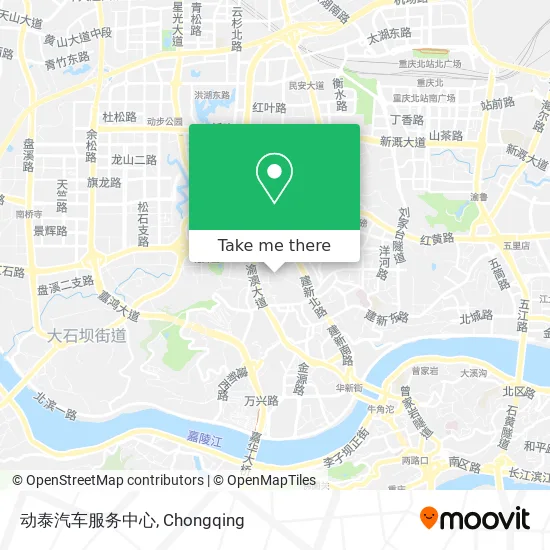 动泰汽车服务中心 map