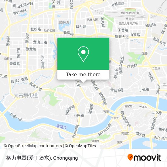 格力电器(爱丁堡东) map