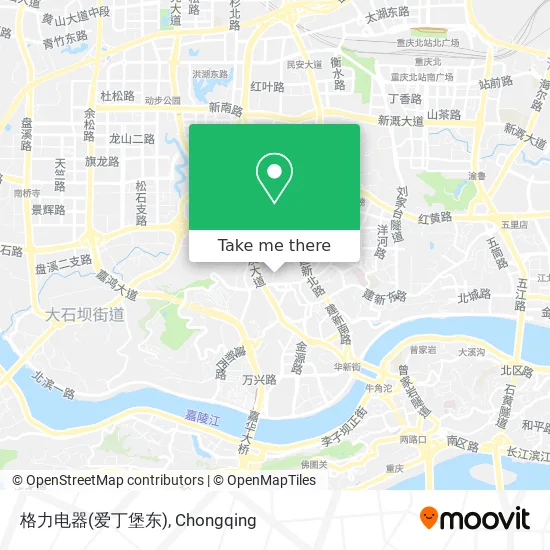 格力电器(爱丁堡东) map
