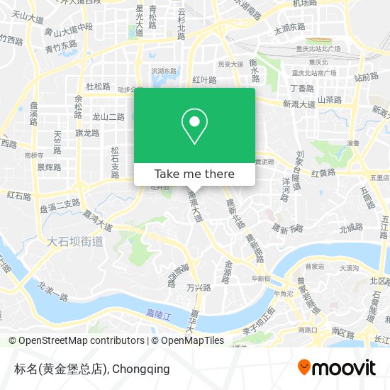 标名(黄金堡总店) map