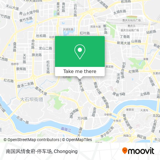 南国风情食府-停车场 map