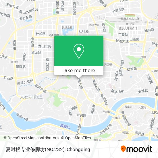 夏时根专业修脚坊(NO.232) map