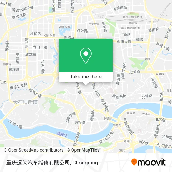 重庆远为汽车维修有限公司 map