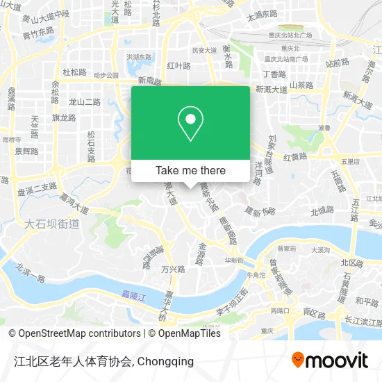 江北区老年人体育协会 map