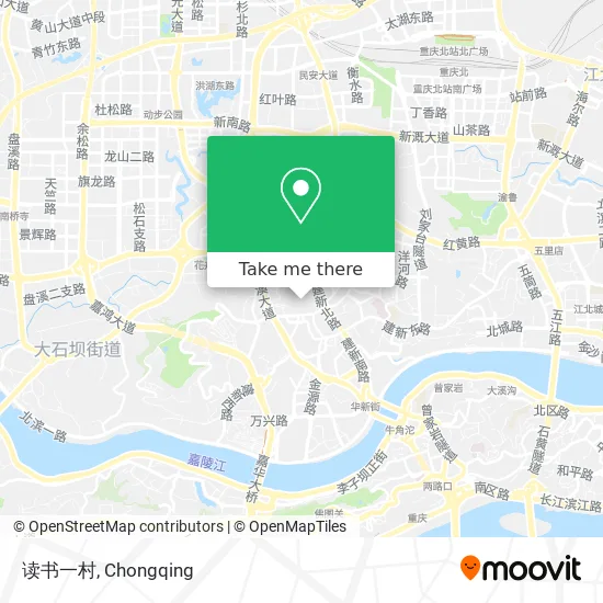 读书一村 map