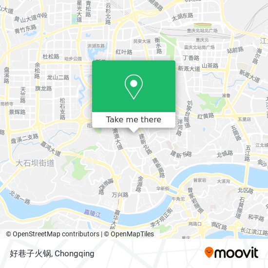好巷子火锅 map