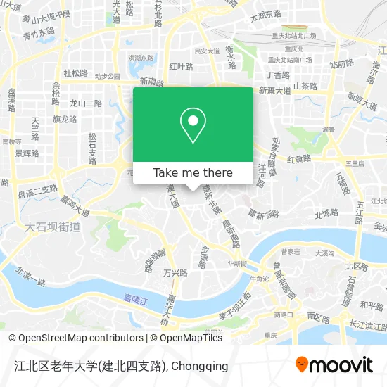 江北区老年大学(建北四支路) map