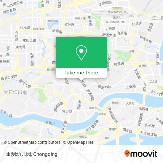 重测幼儿园 map
