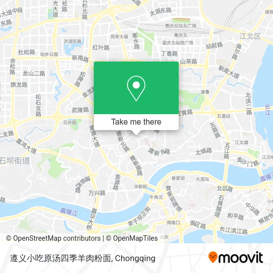 遵义小吃原汤四季羊肉粉面 map