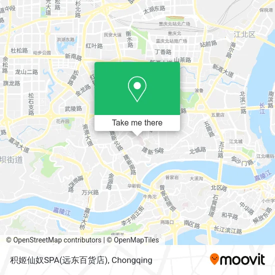 积姬仙奴SPA(远东百货店) map