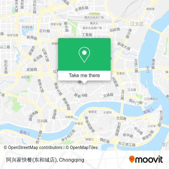 阿兴家快餐(东和城店) map